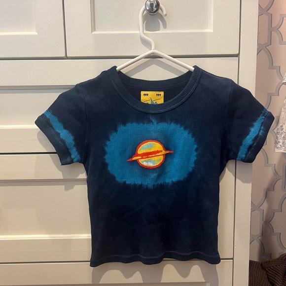 UNIF Tops - unif blue baby tee